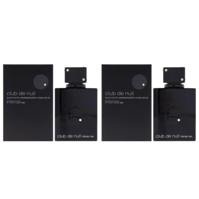 Armaf Club De Nuit Intense for Men 3.6 oz Eau de Toilette Spray Pack of 2