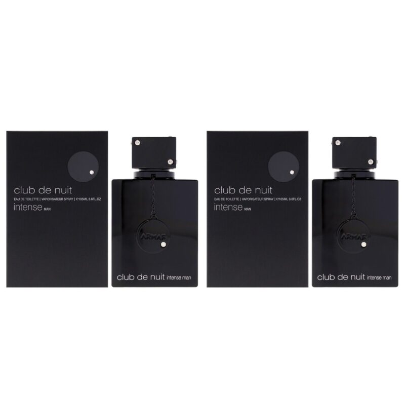 Armaf Club De Nuit Intense for Men 3.6 oz Eau de Toilette Spray Pack of 2