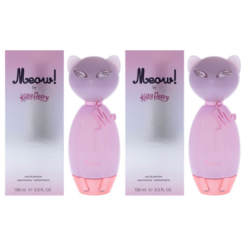 Katy Perry Meow! by Katy Perry for Women 3.3 oz EDP Spray Pack of 2