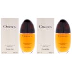 Calvin Klein Obsession for Women 3.4 oz EDP Spray Pack of 2