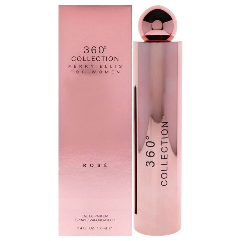 Perry Ellis 360 Collection Rose by Perry Ellis for Women - 3.4 oz EDP Spray