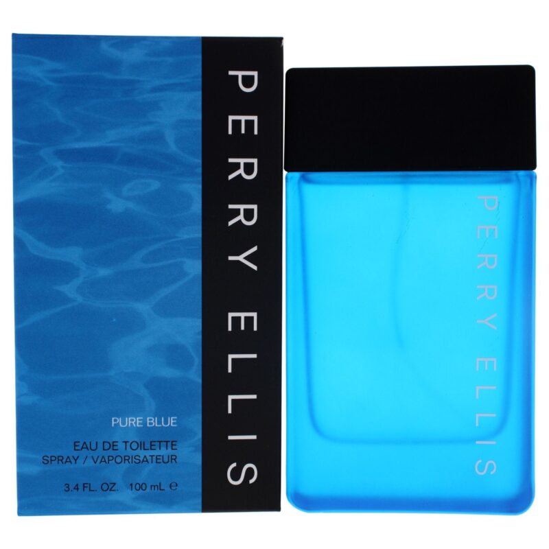 Perry Ellis Pure Blue by Perry Ellis for Men 3.4 oz Eau de Toilette Spray