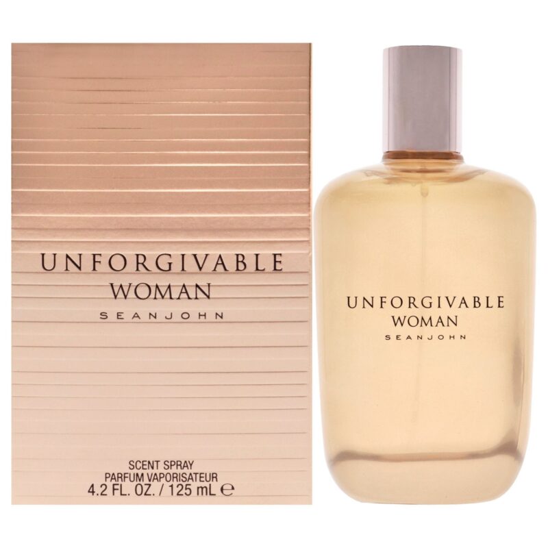 Sean John Unforgivable Woman for Women 4.2 oz Scent Spray
