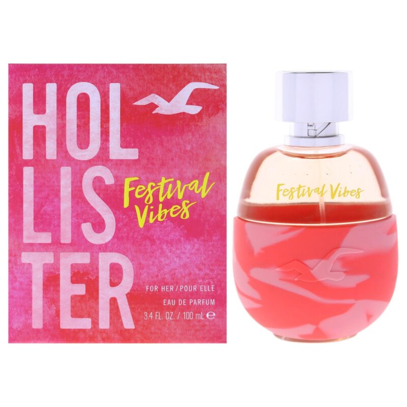 Hollister Festival Vibes by Hollister for Women - 3.4 oz EDP Spray