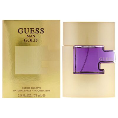 Guess Gold by Guess for Men - 2.5 oz Eau de Toilette Spray