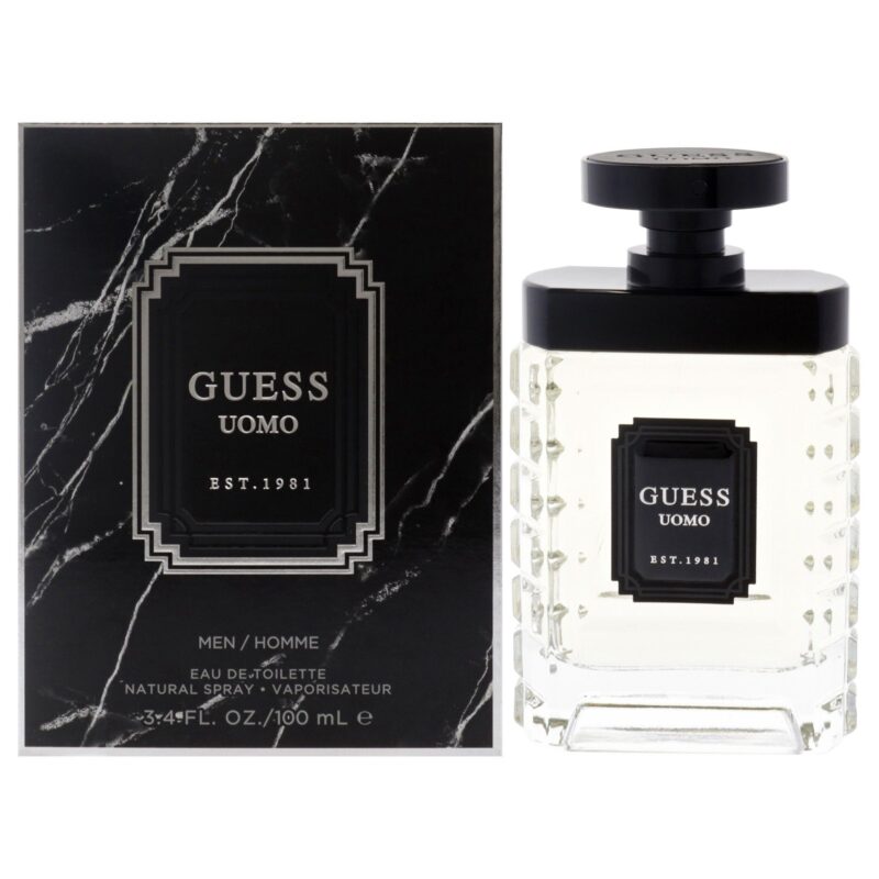 Guess Uomo by Guess for Men 3.4 oz Eau de Toilette Spray