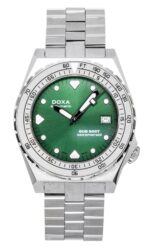 Doxa SUB 600T Sea Emerald Stainless Steel Green Dial Automatic Diver's 862.10.131.10 600M Men's Watch With Extra Strap