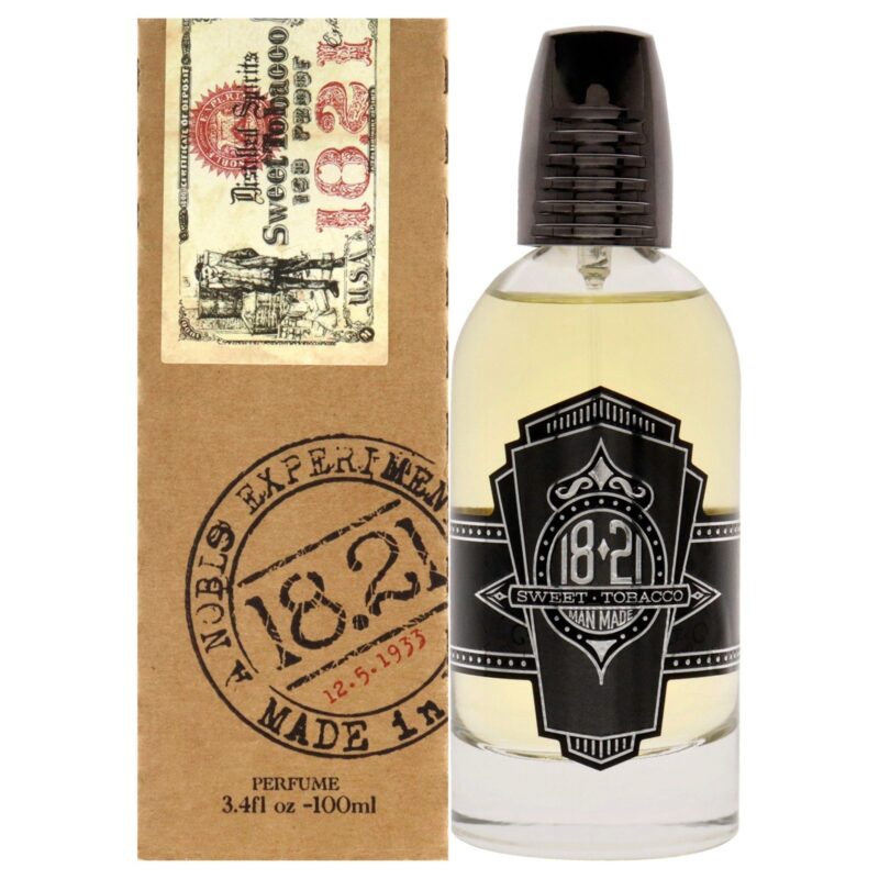 18.21 Man Made Spirits - Sweet Tobacco for Men 3.4 oz Parfum Spray