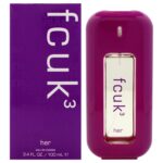 French Connection UK Fcuk 3 for Women 3.4 oz Eau de Toilette Spray