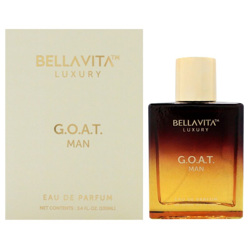 Bellavita G.O.A.T by Bellavita for Men - 3.4 oz EDP Spray Eau de Parfum