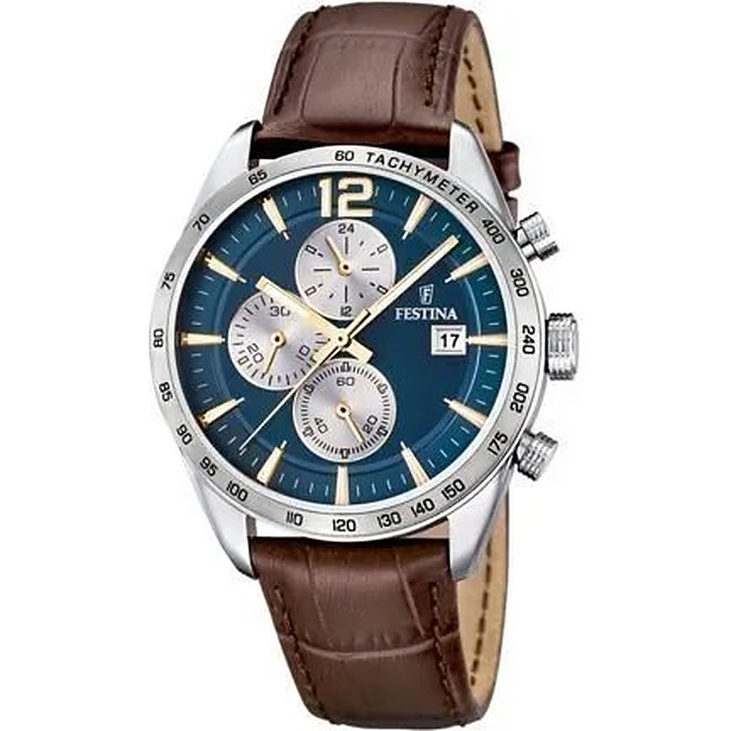 8c62bbfe22d72122e0a6568475ef4420a3269396_F16760_7.jpg Festina Men's Timeless Chronograph Silver Stainless Steel Watch (F16760_7)