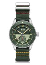AVI-8 Flyboy Airmaster Sector Meca-Quartz Vert Green Nylon Strap Green Dial AV-4112-02 Men's Watch