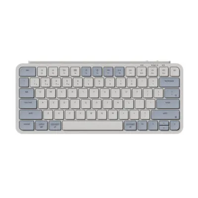 Keychron B11 Pro Ultra-Slim 75% Wireless Keyboard - Retro blue