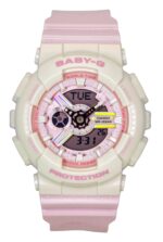 Casio Baby-G Analog Digital Resin Strap Pink Dial Quartz BA-110PD-4A 100M Women's Watch
