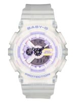 Casio Baby-G Analog Digital Resin Strap Purple Dial Quartz BA-110PS-7A 100M Women's Watch