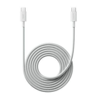 Xiaomi USB4 6A USB Type-C To USB Type-C Braided Cable 2m- (120W, 480 Mbps)