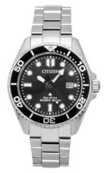 Citizen Promaster Dive Stainless Steel Black Dial Eco-Drive BN0261-51E 200M Men's Watch