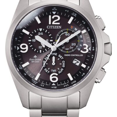 Citizen Radiocontrolled Field Steel (CB5920-86E) Men WATCHES