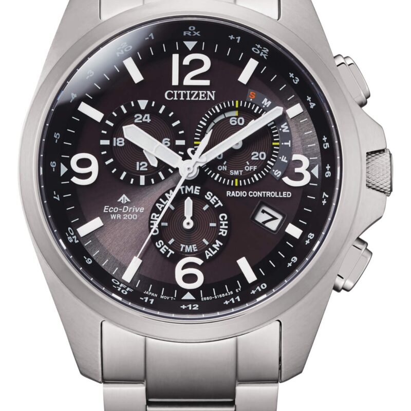 Citizen Radiocontrolled Field Steel (CB5920-86E) Men WATCHES