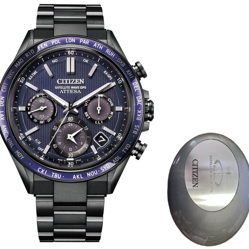 Citizen Attesa Titanium Eco Drive Satellite Wave Gps Special Pack ***special Price*** (CC4059-64L) Men WATCHES
