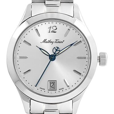Mathey-Tissot Urban Stainless Steel Silver Dial Quartz D411MAS Women's Watch