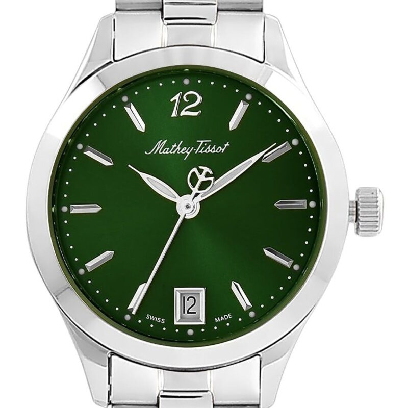 Mathey-Tissot Urban Stainless Steel Green Dial Quartz D411MAV Women's Watch