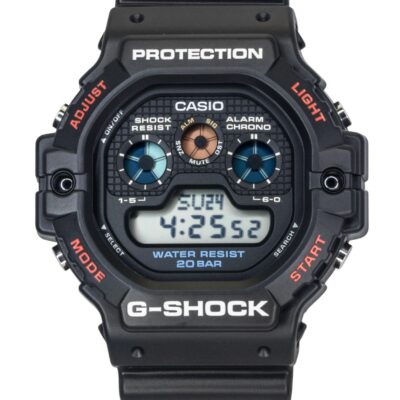 Casio G-Shock Digital Resin Strap Quartz DW-5900U-1 200M Men's Watch