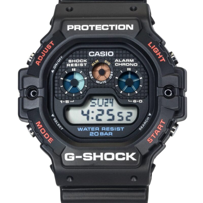 Casio G-Shock Digital Resin Strap Quartz DW-5900U-1 200M Men's Watch