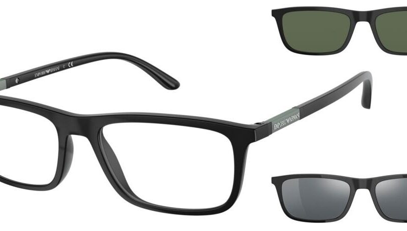 Emporio Armani Ea 4160 (EA 4160_5042-1W B_55) Men EYEWEAR