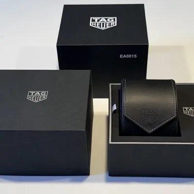 Tag Heur Box + Leather Travel Pouch (EA0015) Unisex WATCHES