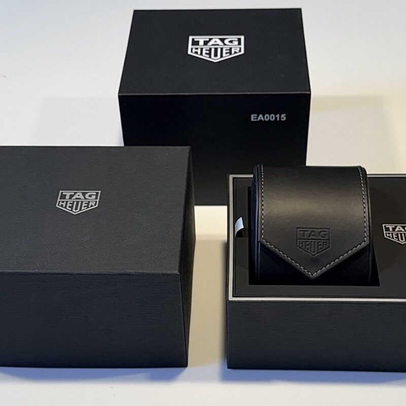 Tag Heur Box + Leather Travel Pouch (EA0015) Unisex WATCHES