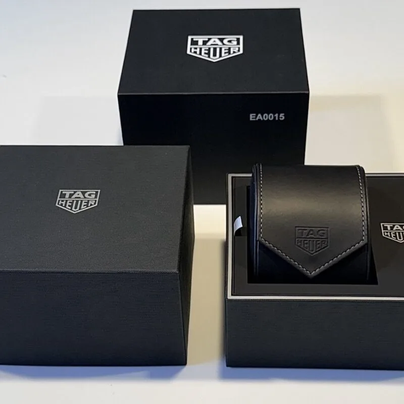 Tag Heur Box + Leather Travel Pouch (EA0015) Unisex WATCHES