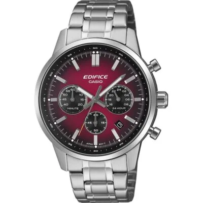 Casio Edifice Standard Chronograph - Red (EFR-575D-4AEF) Men WATCHES