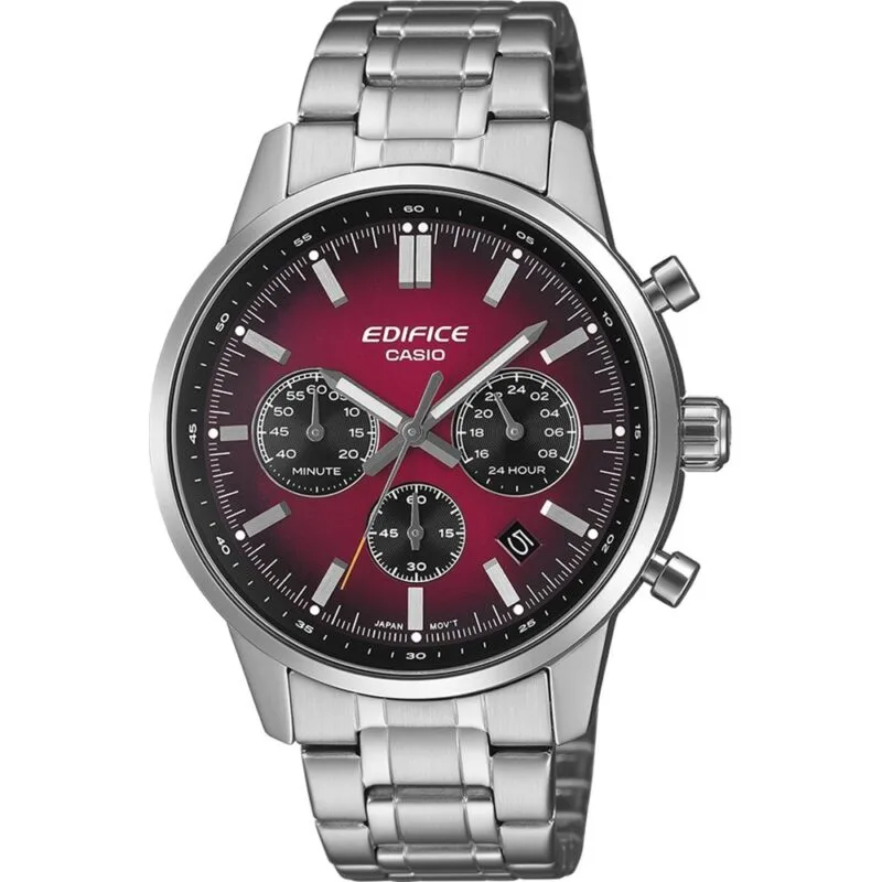 Casio Edifice Standard Chronograph - Red (EFR-575D-4AEF) Men WATCHES
