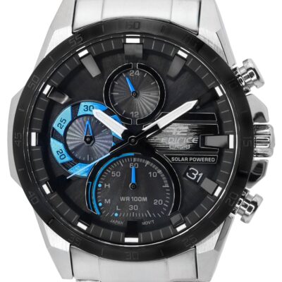 Casio Edifice Chronograph Analog Solar Powered EQS-940DB-1B EQS940DB-1B 100M Men's Watch