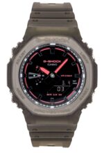 Casio G-Shock Analog Digital Resin Strap Black Dial Quartz GA-2100K-5A 200M Men's Watch