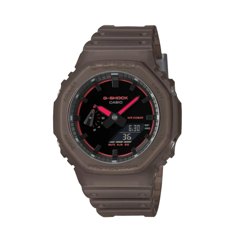 Casio G-shock Oak - Smoke Light Serie - Brown ***new!*** (GA-2100K-5AER) Men WATCHES