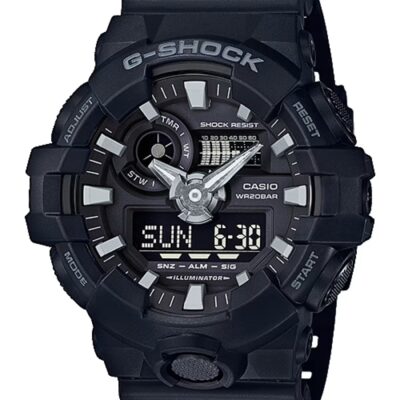 Casio G-shock Oversized Full Black (GA-700-1BDR) Men WATCHES