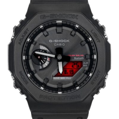 Casio G-Shock Analog Digital Smartphone Link Bio-Based Resin Strap Black Dial Solar GA-B2100BBR-1A 200M Men's Watch