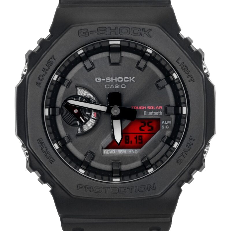 Casio G-Shock Analog Digital Smartphone Link Bio-Based Resin Strap Black Dial Solar GA-B2100BBR-1A 200M Men's Watch