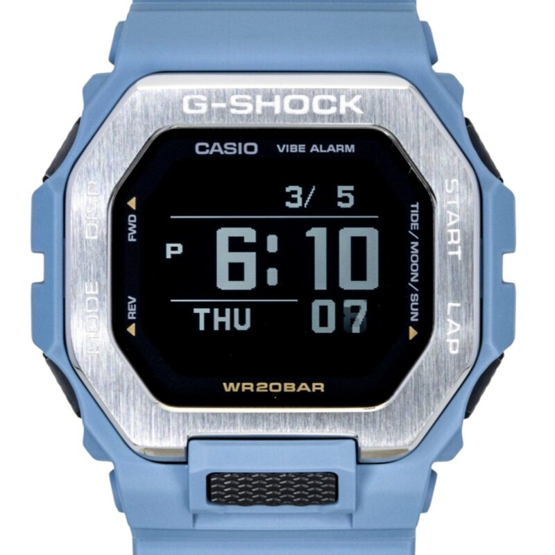 Casio G-Shock G-Lide Digital Smartphone Link Bio-Based Resin Quartz GBX-100-2A 200M Men's Watch