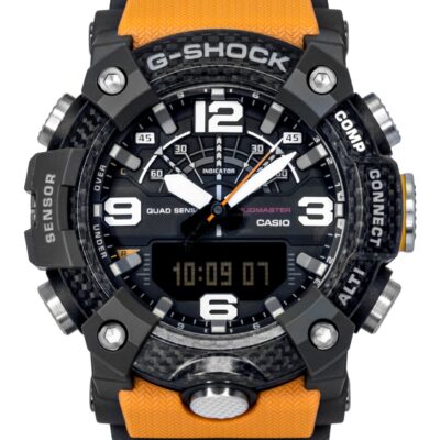 Casio G-Shock Master of G-Land Mudmaster Analog Digital Smartphone Link Black Dial Quartz GG-B100X-1A9 200M Men's Watch