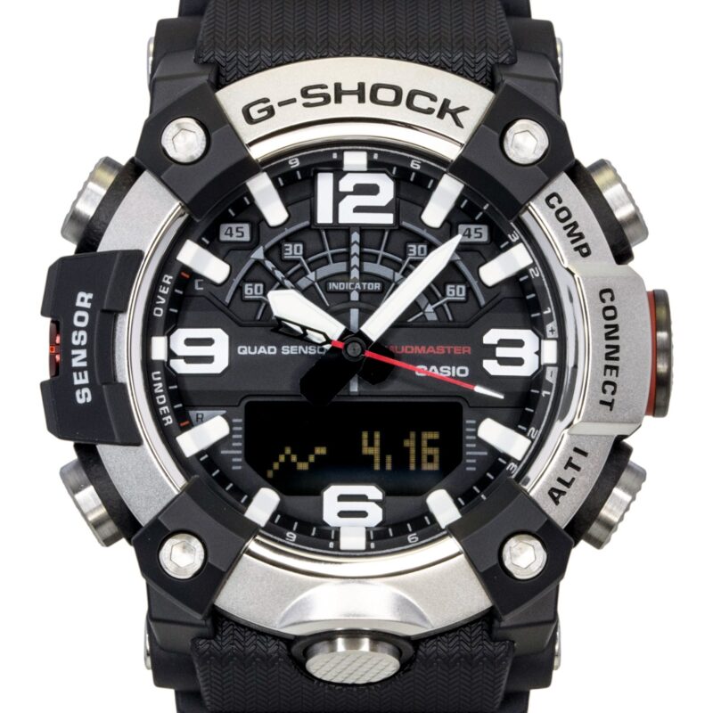 Casio G-Shock Master of G-Land Mudmaster Analog Digital Smartphone Link Black Dial Quartz GG-B100XM-1A 200M Men's Watch