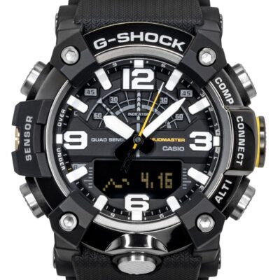Casio G-Shock Master of G-Land Mudmaster Analog Digital Smartphone Link Black Dial Quartz GG-B100XMB-1A 200M Men's Watch