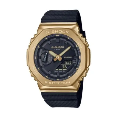 Casio G-shock Oak Metal Covered Oak Metal Covered - Gold (GM-2100G-1A9ER) Men WATCHES