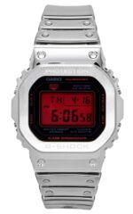 Casio G-Shock Fine Metallic Digital Silicone Strap Quartz GM-5600YRA-8 200M Men's Watch