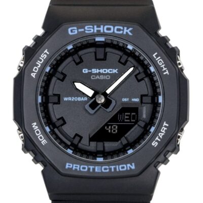 Casio G-Shock Analog Digital Bio-Based Resin Strap Black Dial Quartz GMA-P2100BA-1A 200M Women's Watch