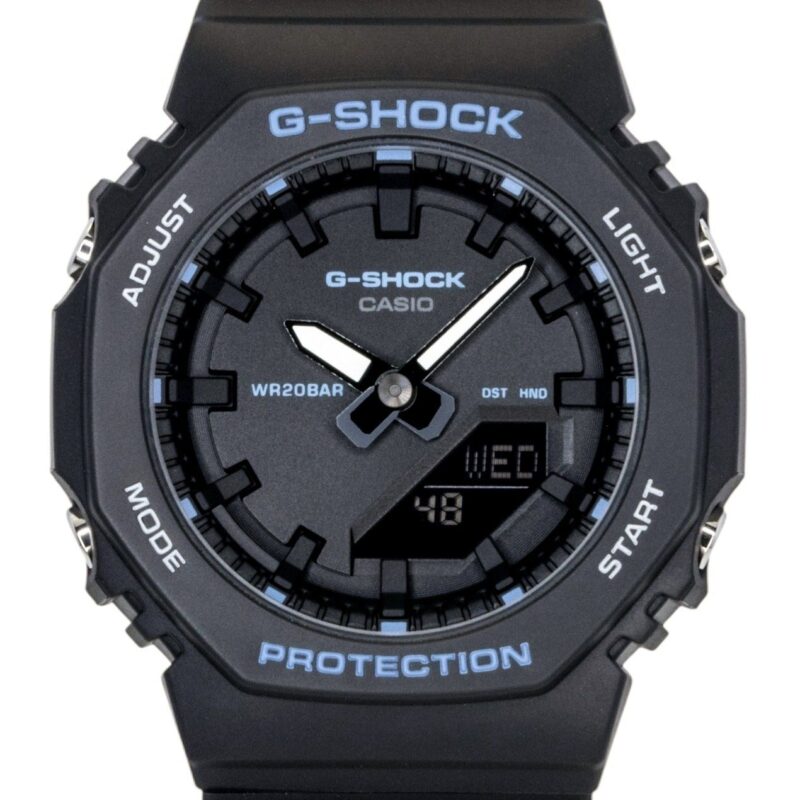 Casio G-Shock Analog Digital Bio-Based Resin Strap Black Dial Quartz GMA-P2100BA-1A 200M Women's Watch