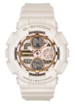 Casio G-Shock Analog Digital Bio-Based Resin Rose Gold Dial Quartz GMA-S140PG-4A 200M Women's Watch