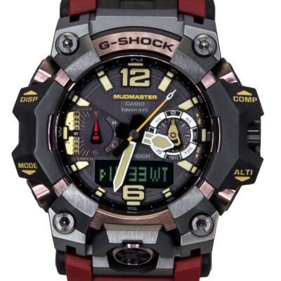 Casio G-Shock Master Of G-Land Mudmaster Analog Digital Smartphone Link Black Dial Solar GWG-B1000-1A4 200M Men's Watch
